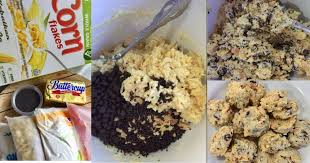 Aneka resep kue cornflakes dan cara membuatnya. Biskut Cornflakes Ranggup Chocolate Chips Gaul Bakar 20 Minit Sangat Sedap Pa Ma