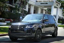 Blackout Range Rover Supercharged Lwb Rental Los Angeles Falcon Car Rental