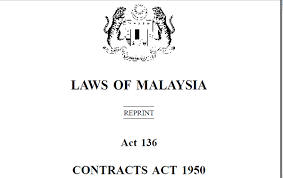 Kontrak 1950 akta 136 categories of misrepresentation and provision of remedies. Pengenalan Kepada Undang Undang Kontrak Di Malaysia