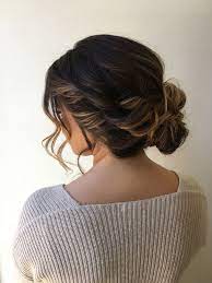 Classy Elegant Twisted Updo Style With Face Framing Pieces Hair By Goldplaited Updo Wedd Down Hairstyles For Long Hair Bridesmaid Hair Updo Hair Pieces