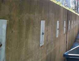 Walls that bow or bulge. Concrete Problems Common Foundation Problem Matthews Wall Anchor