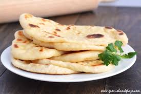 Naan Garnish Glaze Recipe Recipes Naan Food