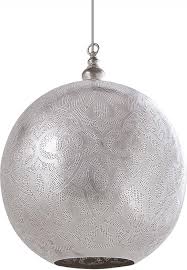Zenza Ha Ngelampe Kugel Filigrain Orientalisch Xl Silber Silber Lampe Kugel