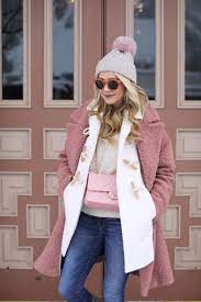 Pink Cream Snow Day Atlantic Pacific Fashion Snow Day Outfit Cold Weather Outfits