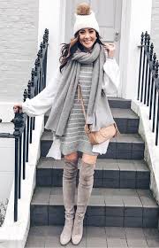 30 Cute Winter Outfits For Every Day Of The Month Cute Winter Outfits Outfits With Hats Dresses Casual Winter