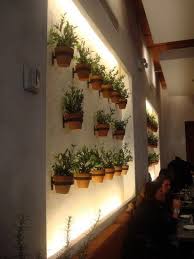 Fig Oliver Restaurant From Effortless Style Plant Decor Indoor Outdoor Wall Decor Garden Wall Designs