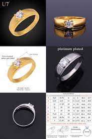Visit To Buy U7 Classic Cubic Zirconia Rings For Women Fashion Gold Silver Color Top Quality Shiny Crystal We Gold Fashion Cubic Zirconia Rings Wedding Rings
