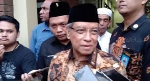 © disediakan oleh kompas.com ketua umum pengurus besar nahdlatul ulama (pbnu) said agil siradj saat ditemui di kantornya, jalan kramat raya, jakarta pusat, selasa (14/3/2017). Jadi Komisaris Pt Kai Said Aqil Siradj Janji Tetap Kritis Ke Penguasa Suara Sulsel