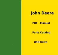 John Deere XUV 855D Gator Utility Vehicle Parts Catalog / Manual On USB