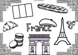 Dogs love to chew on bones, run and fetch balls, and find more time to play! France Coloring Page By Michelle S Treasures Teachers Pay Teachers