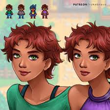 Scarlett's portraits for SVExpanded are ready for patrons, along with  Sophia, Susan, Victor, Camilla, Alesia, Dusty, Gunther, Martin, Olivia,  Lance and Claire! #stardewvalleyportraitmod #stardewvalleyexpanded  #stardewvalleyfanart #stardewvalleymod ...