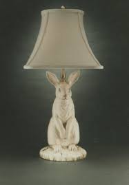 Perfect for living room, bedroom, and office, kid's room, or college dorm easy and inexpensive way to add this trend to your existing decor. Wildwood Lamps Hand Painted Dignified Rabbit Table Lamp Bunny Lamp Rabbit Decor Lamp