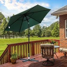 The steps below tell you how to disassemble the crank mechanism to get it working properly again. Outsunny 9 Round Aluminum Patio Umbrella 6 Ribs W Crank Handle Green Best Buy Canada