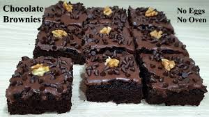 Siapa yang tidak tahu kek brownie. Chocolate Brownies Without Eggs Without Oven Youtube