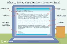 In english there are a number of conventions that should be used when writing a formal or business letter. Different Types Of Letters With Samples