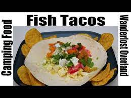 Heat the butter in a frying pan until bubbling and then fry the trout for about 5 minutes on each side until golden brown. Our Favorite Fish Taco Recipe For Camping Trips So Good Youtube