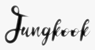 Jungkook Bts Name Kpop Words Jeon Jungkook Name Calligraphy Hd Png Download Transparent Png Image Pngitem