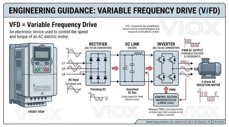 VFD Full Form in Electrical: Meaning,راهنمای کامل نصب و راه‌اندازی اینورتر؛ آموزش صفر تا صد تنظیم پارامترها |  تجهیز مارکت | نصب اینورتر صنعتی | راه‌اندازی اینورتر |راه‌اندازی اینورتر | تنظیم پارامتر اینورتر | آموزش VFD | تنظیم موتور در اینورتر | پارامترهای مهم درایو | آموزش تنظیم Delta VFD |  نصب درایو کنترل دور | سیم‌بندی اینورتر صنعتی | راه‌اندازی موتور با اینورتر | تعمیر اینورتر بونفیلیولی | اینورتر کنرون | تعمیر درایو بونفیلیولی | تعمیر اینورتر ssi | تعمیر اینورتر آکوپوس | تعمیر اینورتر b&r | تعمیر اینورتر بی اند آر | تعمیر اینورتر اینوونس