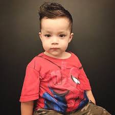 It is a unique way to style the hair of your young one with wavy hair. 20 Sute Baby Boy Haircuts