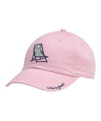 Blush Pink Sling Beach Chair Chill Baseball Cap Women Daily Deals For Moms Babies And Kids