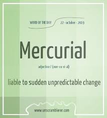 Mercurial Interesting English Words New Words With Meaning Uncommon Words