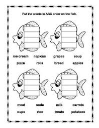 There is a student answer sheet and an answer key for the . 220 Abc Order Ideas Abc Order Abc Abc Order Worksheet