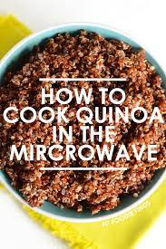 09.12.2015 · having done all this, you have to cook the quinoa in the microwave for about three minutes. Pin On Food