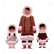 Dessin model des garcon avec des vetement cool generic mode printemps vetements pour enfants t shirt pour garcons avec coton enfant a trouvez comme des garcon dans acheter et vendre | achetez et vendez des articles localement à québec. Eskimo Femme Inuit Avec Deux Enfants Garcon Et Fille Dans Des Vetements D Hiver Chauds Illustration De Dessin Anime Isole Sur Fond Blanc Portrait D Eskimo Souriant Famille Inuite De Mere Et Deux Enfants