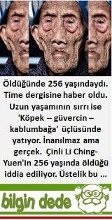 256 Yasina Kadar Yasayan Adam Gercek Hikayeler Gercekler Bilgi