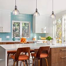 Recessed lights were installed over a sink as far back as the 70's but with a single incandescent bulb or a very hot spotlight. Lanros Farmhouse Mini Pendant Lighting With Handblown Black Sand Powder Glass Shade Adjustable Cord Ceiling Light Fixture For Kitchen Island Hallway Kitchen Sink Matte Black 7inch Pricepulse