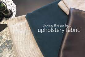 Maybe you would like to learn more about one of these? Picking The Perfect Upholstery Fabric Learn How To Pick The Perfect Fabric For Your Upholstery Project From Durability To Weight To Color Fabric Com Blog