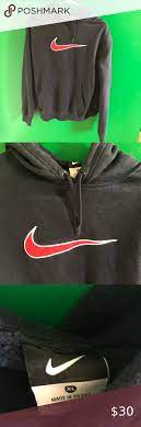 Navy Blue Nike Logo Hoodie Blue Nike Blue Nike Logo Sweatshirt Shirt