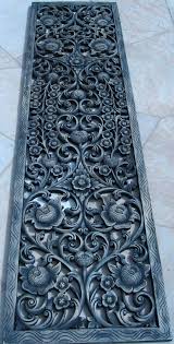 Custom Hand Carved Teak Panel Teak Wood Panels Teak Wood Carvings Wood Carving Furniture Wood Paneling Hand Carved Teak