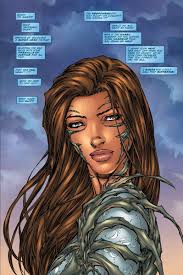 Witchblade #20 pg 1 (1998), inks by D-Tron, Joe Weems V, and Sean Parsons,  colors by J.D. Smith, letters by Dennis Heisler @TopCow #Witchblade  #MichaelTurner