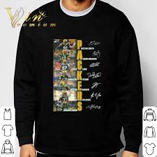 Fantasy football start your season today! Green Bay Packers Signatures Preston Smith Aaron Rodgers Shirt Hoodie Sweatshirt Longsleeve Tee