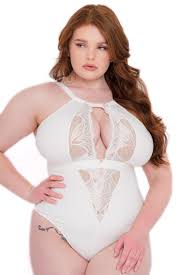 Scantilly by Curvy Kate Indulgence in Lace -pitsibody Ivory | Lumingerie  rintaliivit ja alusasut isorintaisille