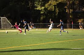 Men's Soccer Crushes Point in 7-0 Win