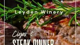 Leyden Winery Cigar & Steak Dinner