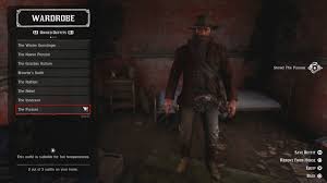 How To Change Outfits In Red Dead Redemption 2