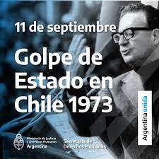 Secretaría de Derechos Humanos de la Nación - El 11 de septiembre de 1973,  un levantamiento de las Fuerzas Armadas chilenas derrocó al presidente  Salvador Allende. Su muerte y la consumación del