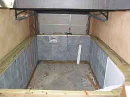 Swimming Pool Inside One Car Garage Swimming Pool House Swimming Pools Backyard Spaces