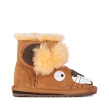 leo lion walker babies deluxe wool boot emu australia