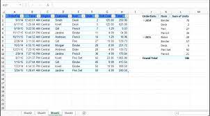 Dynamic Pivot Table