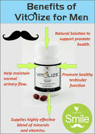The New And Improved Vitolize Men Offers A Natural Solution Support Prostate Health And Men Forever Products Forever Living Business Forever Living Aloe Vera