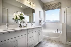 Soak In The Sunshine Master Bathroom Dominic Model Home Laveen Arizona Richmond American Homes Bathrooms Remodel New Homes Modern Bathroom