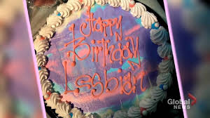 Happy birthday cake stock photos by barneyboogles 52/21,476. Dairy Queen Owner Apologizes After Refusing To Write Lesbian On Ice Cream Cake Globalnews Ca