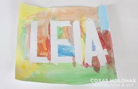 Manualidades Para Ninos Cuadro De Acuarelas Con Su Nombre Ceras blandas, temperas, acuarela, carboncillo, pastel blando, tinta china, grafito, collage, tcnicas de. cuadro de acuarelas con su nombre