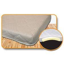 A layer of memory foam is quilted in the soft, knit cover and placed over a 1.5 inch layer of comfort foam to create an incredibly comfortable sleep surface. Hide A Bed 48 W X 72 L Memory Foam Mattress