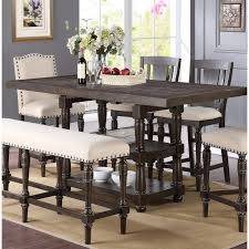 Fortunat Counter Height Extendable Dining Table Tall Dining Room Table Counter Height Dining Room Tables Dining Table In Kitchen