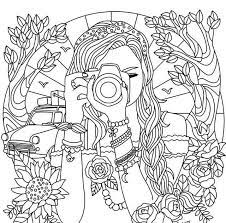 Adults and teens, print all of our free quote coloring pages. Cute Teenager Coloring Pages Novocom Top